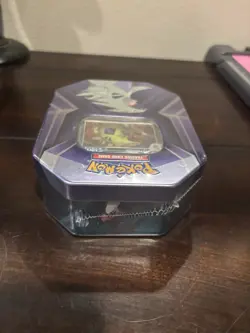 Pokemon TCG Triple Whammy Tin Tyranitar Sealed w/ Promo Cards & Booster Packs - Image 5