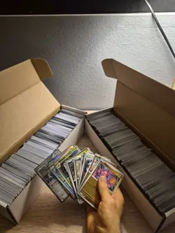 Pokemon 1000+ plus Cards Lot Boxes chinese and american holos and commons - Image 5
