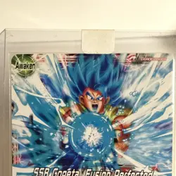 2019 Dragon Ball World Tour NYCC Gogeta Fusion Perfected Prize Promo Card - Image 3