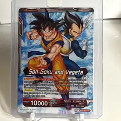 2019 Dragon Ball World Tour NYCC Gogeta Fusion Perfected Prize Promo Card - Image 4