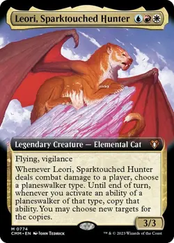 Leori, Sparktouched Hunter-Commander Masters-Extended Art-Regular-774-NM - Image 1