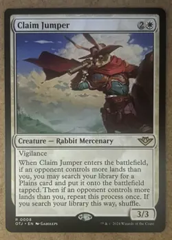 Claim Jumper - Outlaws of Thunder Junction - NM MTG - Image 1