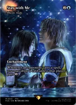 Stay with Me - Rhystic Study 31 FINAL FANTASY: Through the Ages NM MTG - Image 1