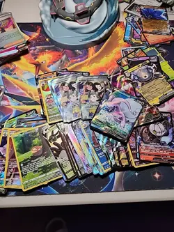 Pokemon Card Lot 100 OFFICIAL TCG Cards + Ultra Rare | VMAX GX EX VSTAR OR V! - Image 1