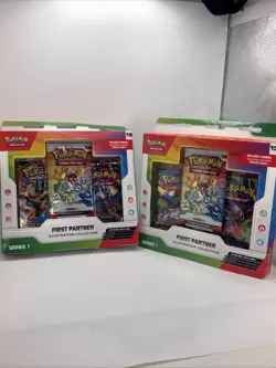 Pokemon TCG First Partner Illustration Collection Series Lot Of 2 *On Hand* - Image 1