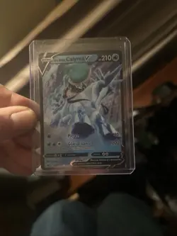 Ice Rider Calyrex V 045/198 Full Art NM/M Chilling Reign Pokemon Card - Image 1
