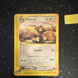 Raticate 89/144 Skyridge Common Regular Pokemon TCG English - Image 1