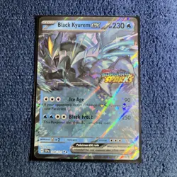 Black Kyurem ex 048/191 Surging Sparks Stamp Promo Double Rare Pokemon TCG NM - Image 1