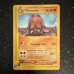 Piloswine 43/144 Skyridge Uncommon Regular Pokemon TCG English - Image 1