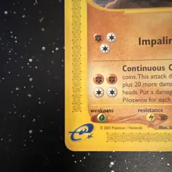 Piloswine 43/144 Skyridge Uncommon Regular Pokemon TCG English - Image 4