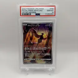 PSA 10 Galarian Articuno 182 Pokemon TCG 182/172 2022 Japanese #182 - Image 1