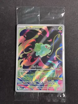 Bulbasaur 133/132 Pokemon Mega Evolution Stamped Promo Sealed - Image 1