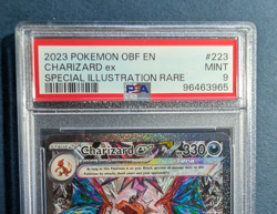 Pokemon SV Scarlet Violet Obsidian Flames SIR Charizard ex 223/197 PSA 9 Mint - Image 2
