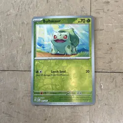 Bulbasaur - 001/165 (Cosmos Holo) (Costco Exclusive) - Pokemon TCG - NM - Image 1