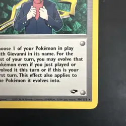 Giovanni 104/132 Pokemon Gym Challenge 2000 | Non-Holo Rare | Vintage WotC | Lp - Image 4