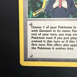 Giovanni 104/132 Pokemon Gym Challenge 2000 | Non-Holo Rare | Vintage WotC | Lp - Image 5