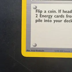 Pokemon Vintage Non-Holo Rare Energy Charge 85/111 Neo Genesis Wotc 2000 - Image 5