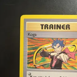 Pokemon Vintage Non-Holo Rare Koga 106/132 Gym Challenge Wotc 2000 - Image 2