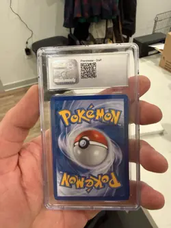 Kirlia STAFF (Prerelease) PROMO 53/132 Diamond and Pearl CGC 8 ERROR Pokemon TCG - Image 2