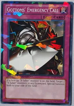Yugioh 1x Gottoms’ Emergency Call DT07-EN047 Duel Terminal Shatterfoil Near Mint - Image 1