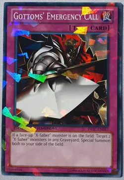 Yugioh 1x Gottoms’ Emergency Call DT07-EN047 Duel Terminal Shatterfoil Near Mint - Image 2
