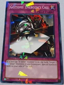 Yugioh 1x Gottoms’ Emergency Call DT07-EN047 Duel Terminal Shatterfoil Near Mint - Image 3