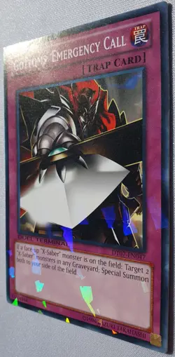 Yugioh 1x Gottoms’ Emergency Call DT07-EN047 Duel Terminal Shatterfoil Near Mint - Image 4