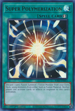 YUGIOH SUPER POLYMERIZATION ULTRA RA03-EN053 NEAR MINT - Image 1