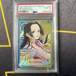 Boa Hancock OP14-041 Alternate Art Leader PSA 10 - Image 1