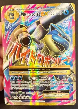 M Blastoise EX 102/108 XY Evolutions Pokemon Card TCG Full Art Ultra Rare - Nm - Image 2