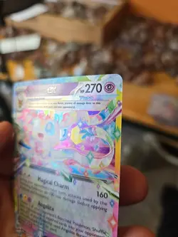 Pokemon TCG Sylveon EX Prismatic Evolutions Double Rare Holo Card 41/131 - Image 3