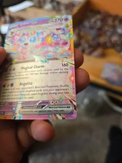 Pokemon TCG Sylveon EX Prismatic Evolutions Double Rare Holo Card 41/131 - Image 4