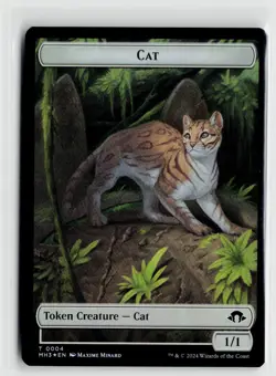 MTG Modern Horizons 3 Phyrexian Germ // Cat Foil x1 NM Token - Image 2