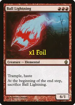 MTG Foil Premium Deck Series: Fire and Lightning PD2 Ball Lightning MINT - Image 1