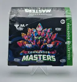 Magic the Gathering MTG Commander Masters Collector Booster Box New Sealed - Image 1