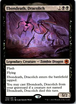 Ebondeath, Dracolich M Promo Pack: Adventures in the Forgotten Realms 100 LP - Image 1