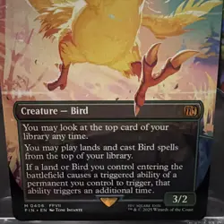 Traveling Chocobo (Borderless) Final Fantasy Non-foil Magic the Gathering NM - Image 4