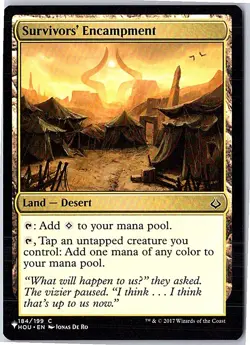 Survivors' Encampment C The List Reprints 184/199 NM - Image 1