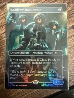 Academy Manufactor Secret Lair Drop: Fallout MTG Foil Near Mint - Image 1