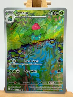 Pokemon TCG - S&V 151 - 167/165 Ivysaur - Illustration Rare - NM/M - Image 1