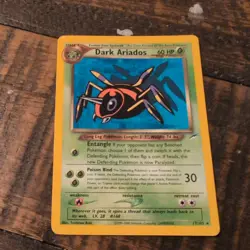 Pokemon Dark Ariados 17/105 Neo Destiny Rare Regular 2000 60 HP Unlimited TCG - Image 1