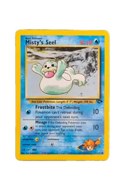 2000 POKEMON GYM CHALLENGE 91/132 MISTY'S SEEL ENGLISH - Image 1