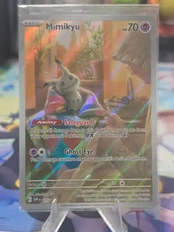 Pokemon TCG: Mimikyu (Paldean Fates ETB) - SVP075- Scarlet Violet Promo - SEALED - Image 3