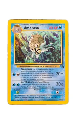 2000 POKEMON GERMAN FOSSIL 40/62 AMOROSO DEUTSCH - Image 1