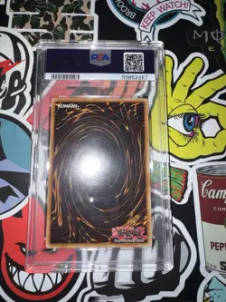 Yugioh Thunder King Rai-Oh TU08 - EN000 Ultimate Rare PSA 9 - Image 2