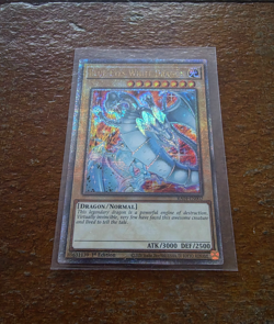 Blue-Eyes White Dragon RA04-EN002 Quarter Century Secret Rare 1st Edition Yugioh - Image 2