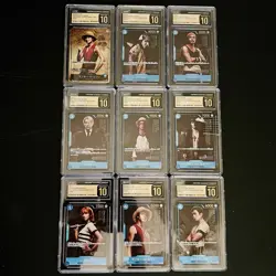 One Piece 2024 FULLSET Live Action Premium Card Collection Promo CGC 10 Pristine - Image 1