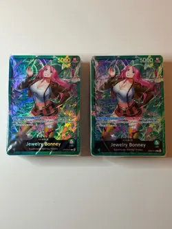 Starter Deck 24: GREEN Jewelry Bonney ST24 One Piece TCG OP-11 TWO Sealed Decks - Image 1