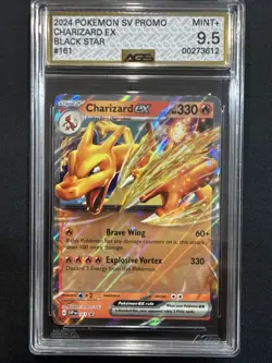 Pokemon TCG Charizard EX Scarlet & Violet Promo Card Holo NM Condition - Image 1