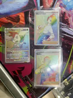 Pokemon Rainbow Lot of 3 Cards Near Mint - Image 1